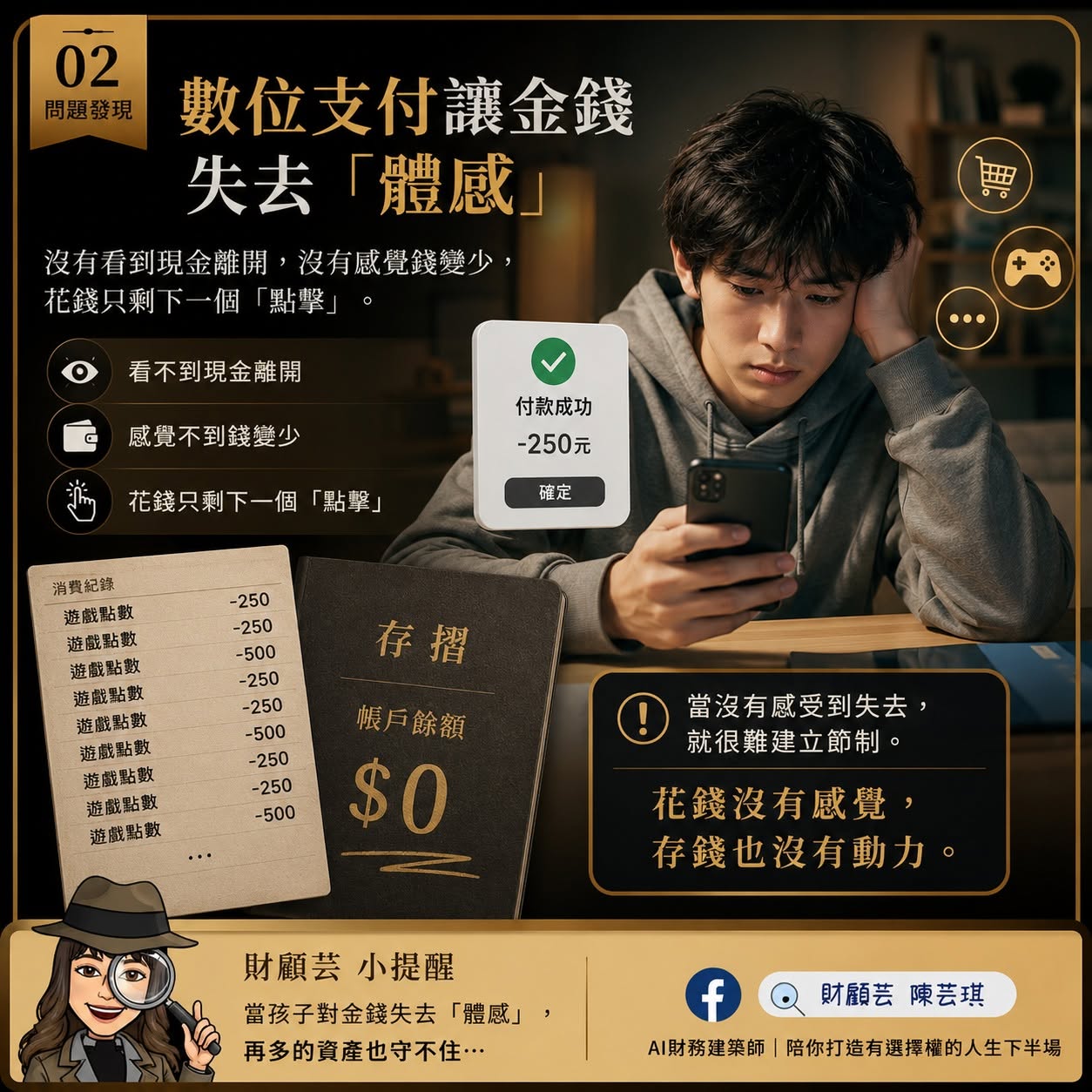 數位支付讓金錢失去體感的說明圖